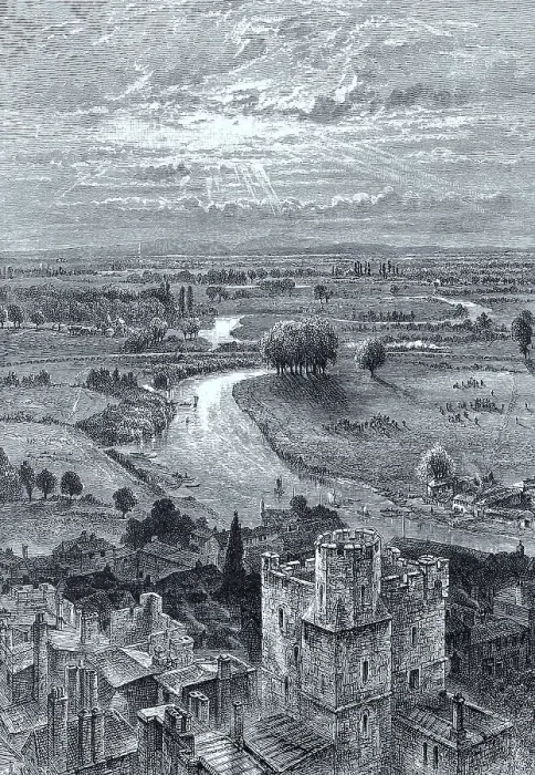 Framed Print : View from Windsor Castle, Windsor Caste Framed Print : View from Windsor Castle, Windsor Caste