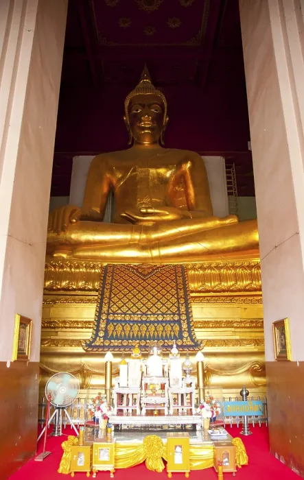 Framed Print : Viharn Mongkol Bopit (Wihaan Mongkhon Bophit) contains a 15th century bronze Buddha image Framed Print : Viharn Mongkol Bopit (Wihaan Mongkhon Bophit) contains a 15th century bronze Buddha image