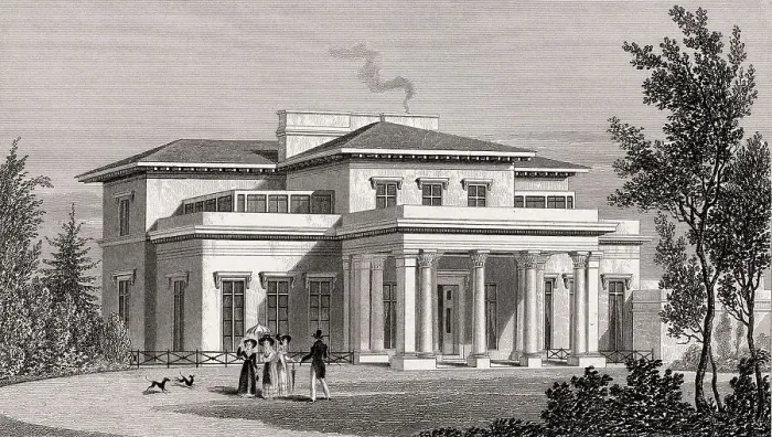 Framed Print : Villa in the Regent's Park