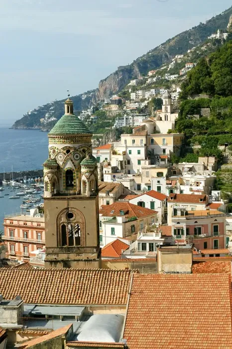 Framed Print : Village of Amalfi, Costiera Amalfitana Framed Print : Village of Amalfi, Costiera Amalfitana