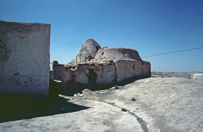 Framed Print : Village with trulli houses, near Aleppo, Northern Syria, Syria, May 1987, vintage, retro, old, historical, Asia