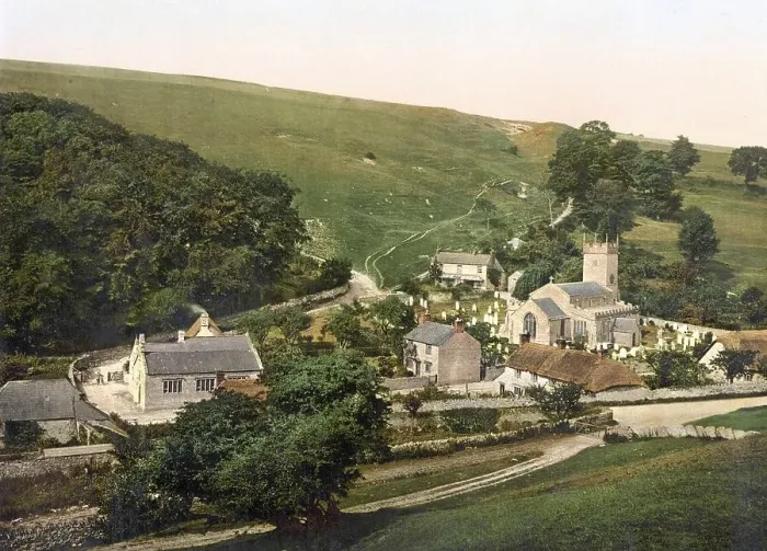 Framed Print : The village of Upwey, a suburb of Weymouth in Dorset Framed Print : The village of Upwey, a suburb of Weymouth in Dorset