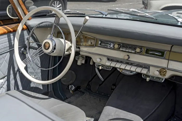 Framed Print : Vintage Borgward Isabella Coupe Cabriolet