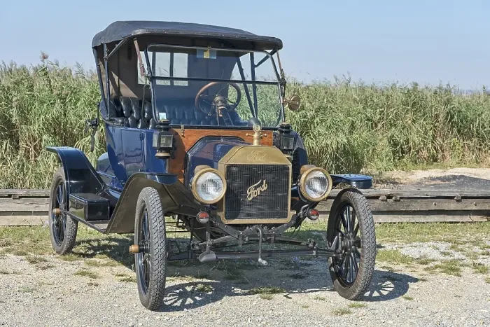 Framed Print : Vintage car, Ford T Runabout, built in 1913