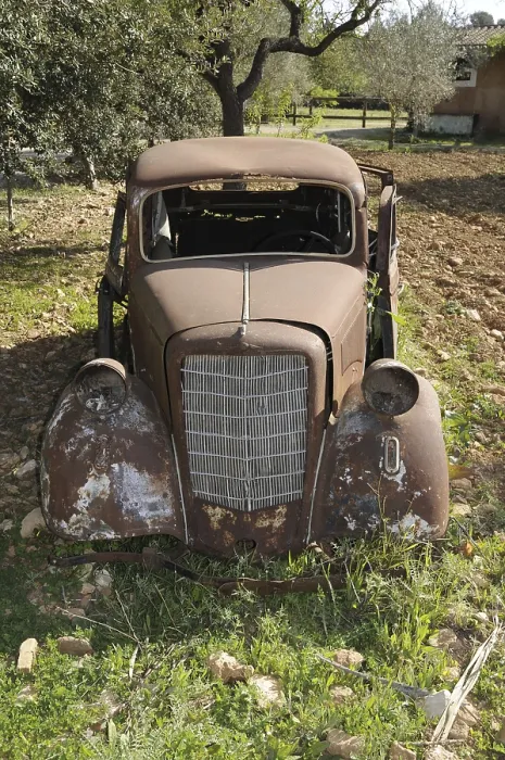 Framed Print : Vintage car, old, snuff, rust, rusty Framed Print : Vintage car, old, snuff, rust, rusty