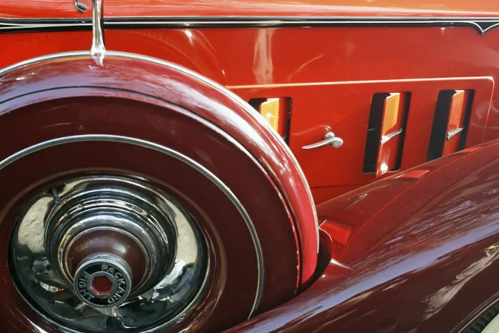 Framed Print : Vintage car Packard Eight Framed Print : Vintage car Packard Eight