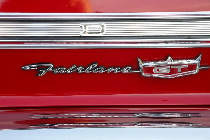 Framed Print : Detail of a vintage car, Province of Quebec