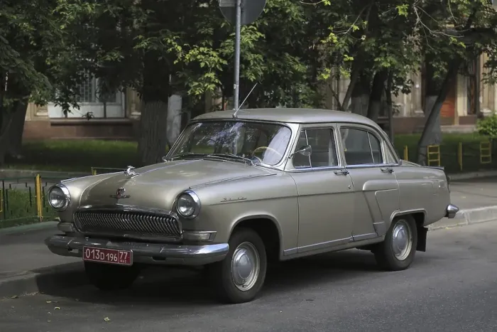 Framed Print : Vintage car of the Soviet brand Volga Framed Print : Vintage car of the Soviet brand Volga