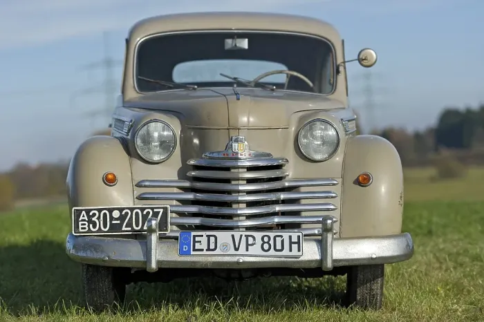 Framed Print : Vintage Opel Olympia, built in c Framed Print : Vintage Opel Olympia, built in c
