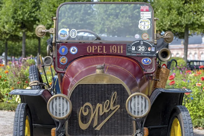 Framed Print : Vintage Opel Torpedo, Germany 1911