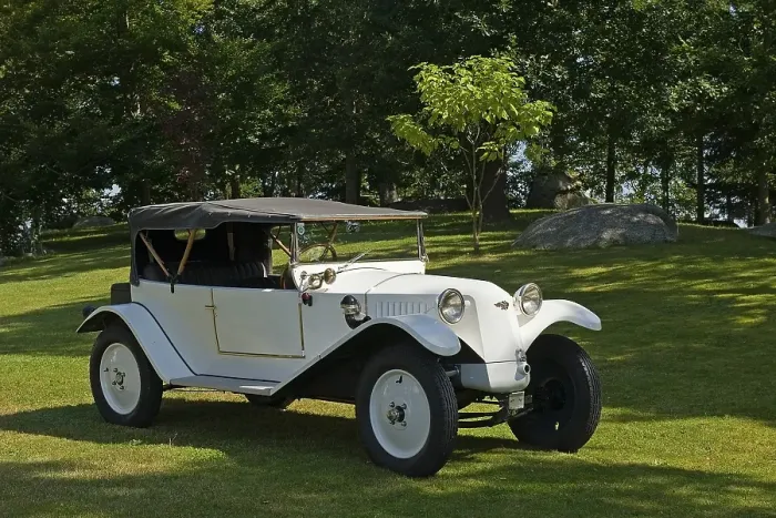 Framed Print : Vintage Tatra 11, convertible, built in 1924