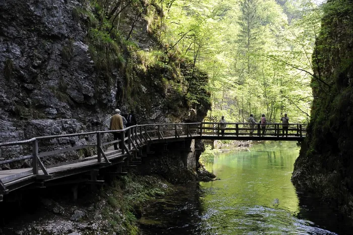 Framed Print : Vintgar Gorge, Triglav National Park