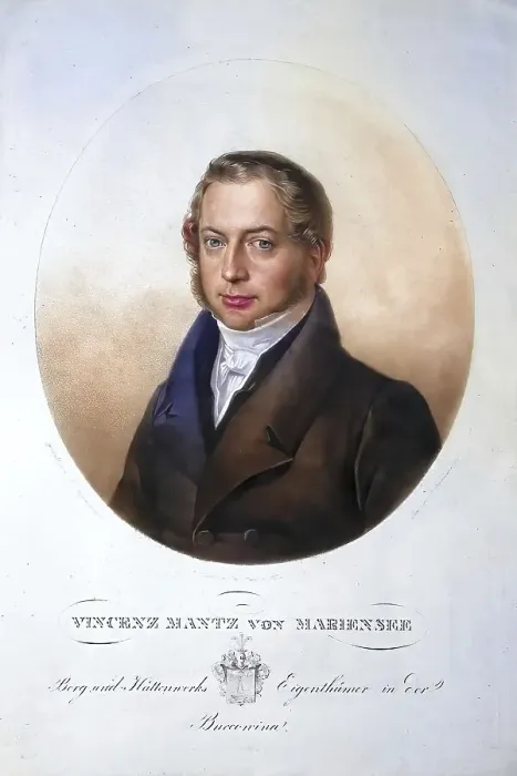 Framed Print : Vinzenz Mantz (1760-18227), smelter and mine owner in Bukovina Framed Print : Vinzenz Mantz (1760-18227), smelter and mine owner in Bukovina
