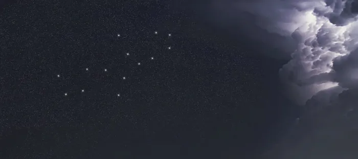 Framed Print : Virgo star constellation, Night sky Framed Print : Virgo star constellation, Night sky