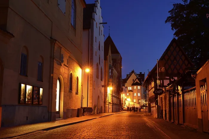Framed Print : Visby, Gotland, Sweden1