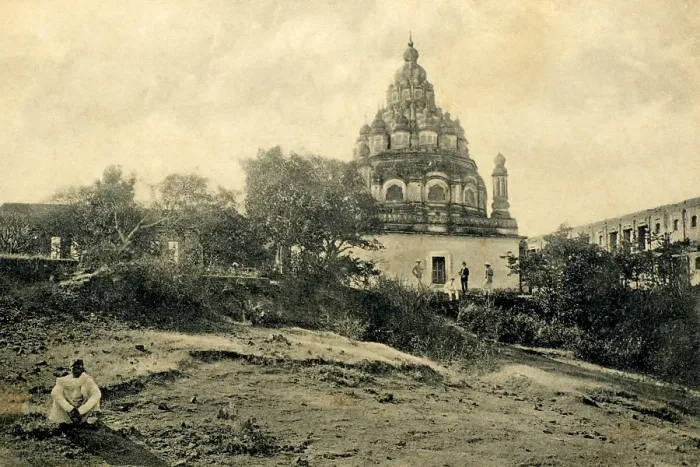 Framed Print : Vishnu Temple -Parvati, Pune, Maharashtra, india
