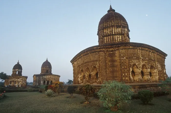 Framed Print : Vishnupur temple complex, west bengal, india