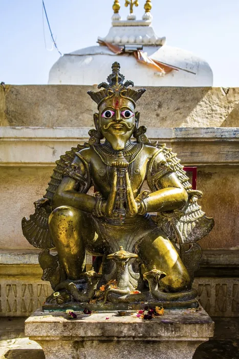 Framed Print : Vishnu's mythological mount Garuda at the Jagdish Temple Framed Print : Vishnu's mythological mount Garuda at the Jagdish Temple