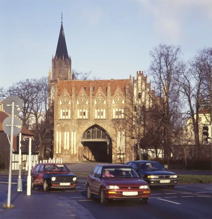 Framed Print : A visit to Neubrandenburg, here on 29