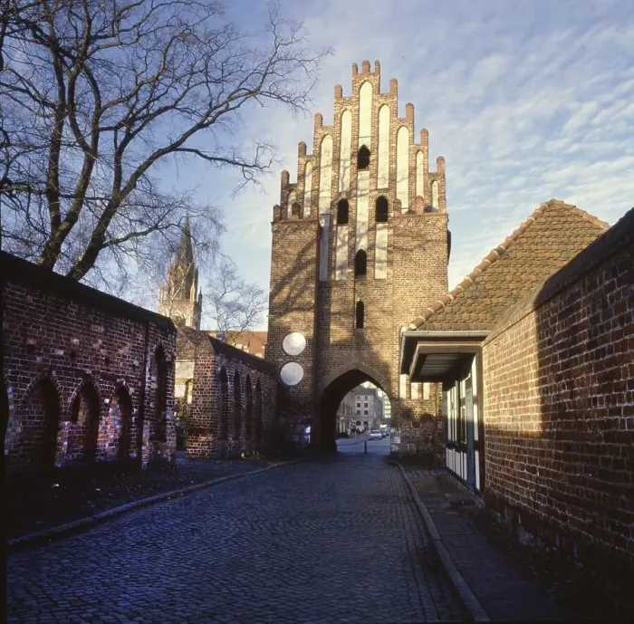 Framed Print : A visit to Neubrandenburg, here on 29