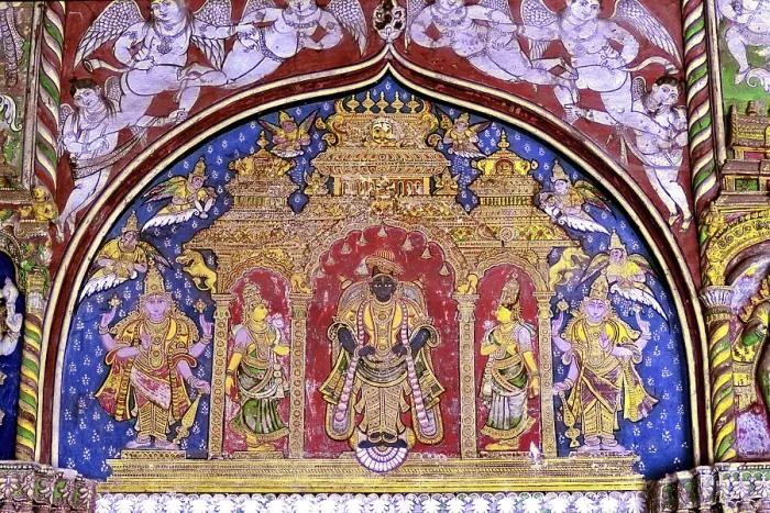 Framed Print : Vithal or Vitthal or Vithoba or Pandurang with Rukmani Framed Print : Vithal or Vitthal or Vithoba or Pandurang with Rukmani