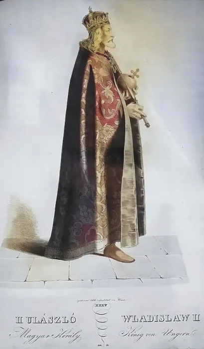 Framed Print : Vladislav II of Bohemia and Hungary