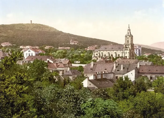 Framed Print : Voeslau in Lower Austria, Austria Framed Print : Voeslau in Lower Austria, Austria