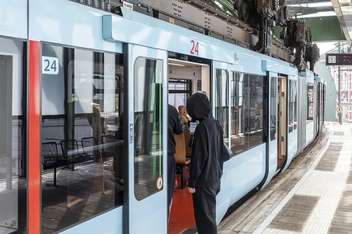 Framed Print : Vohwinkel stop on the Wuppertal suspension railway - Wuppertal