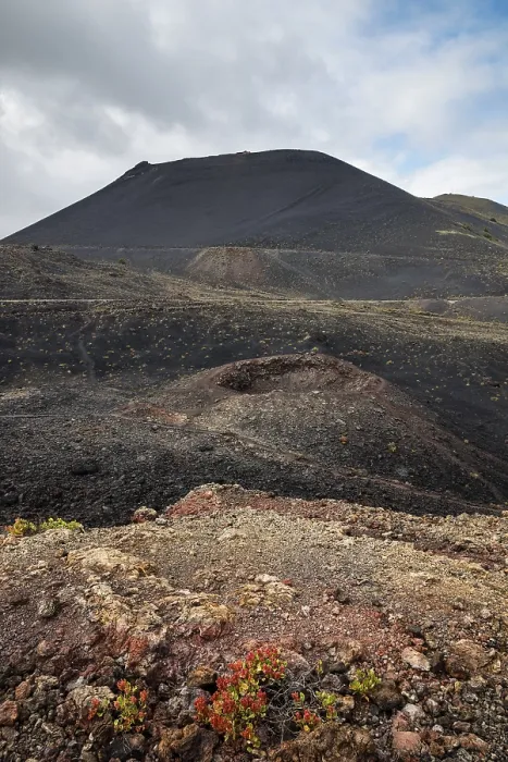Framed Print : Volcano San Antonio, view from volcano Teneguia