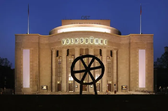 Framed Print : Volksbuehne am Rosa-Luxemburg-Platz theatre after its renovation in 2010 Framed Print : Volksbuehne am Rosa-Luxemburg-Platz theatre after its renovation in 2010