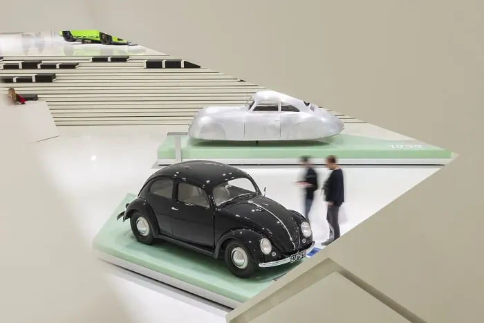Framed Print : Volkswagen Beetle, year of construction 1950