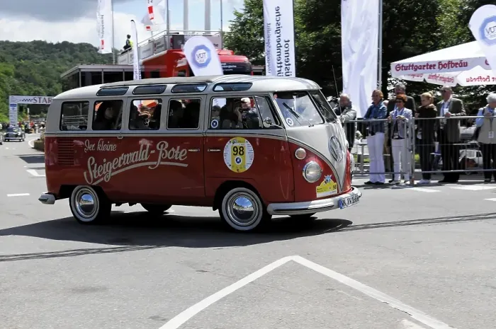 Framed Print : Volkswagen T1 Samba, built in 1966