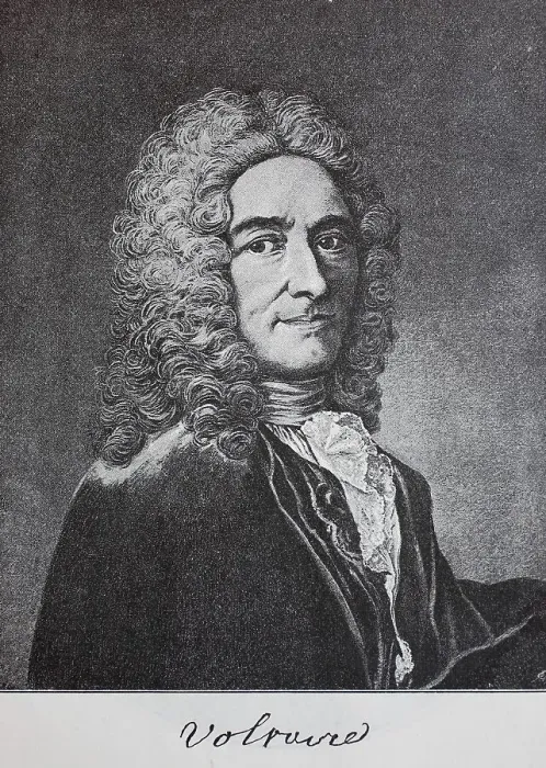 Framed Print : Voltaire, Francois-Marie Arouet