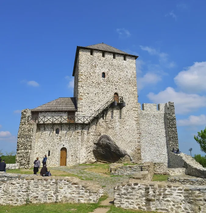 Framed Print : Vrsac town Serbia fortress called kula landmark architecture