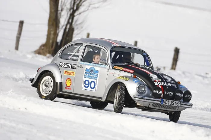 Framed Print : VW Beetle, built in 1973, classic cars winter race Framed Print : VW Beetle, built in 1973, classic cars winter race