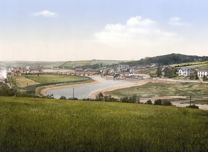 Framed Print : Wadebridge, town in the north of the English county of Cornwall Framed Print : Wadebridge, town in the north of the English county of Cornwall