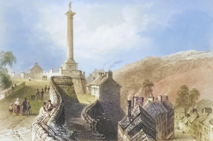 Framed Print : Walker's Pillar - Walls of Londonderry