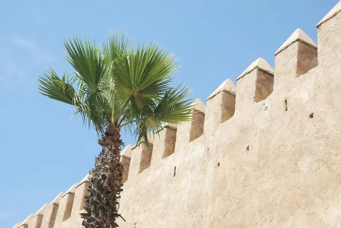 Framed Print : Wall surrounding the Medina at Rabat