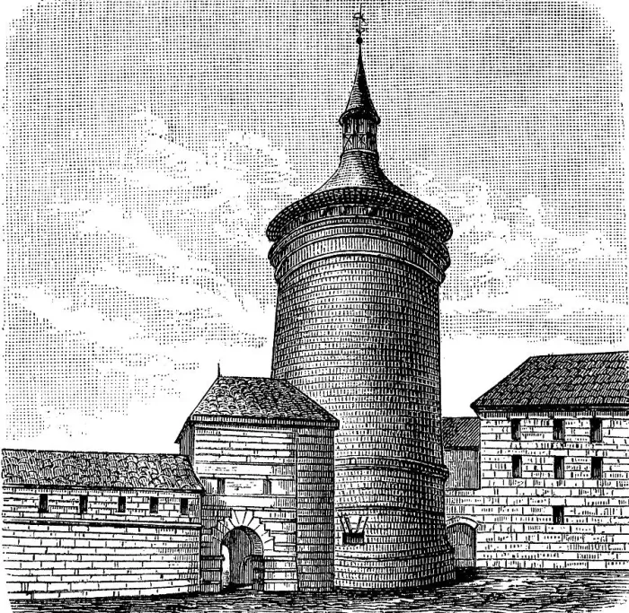 Framed Print : Wall tower in Nuremberg, Bavaria