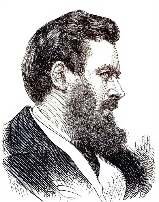 Framed Print : Walter Bagehot, 3 February 1826 Framed Print : Walter Bagehot, 3 February 1826