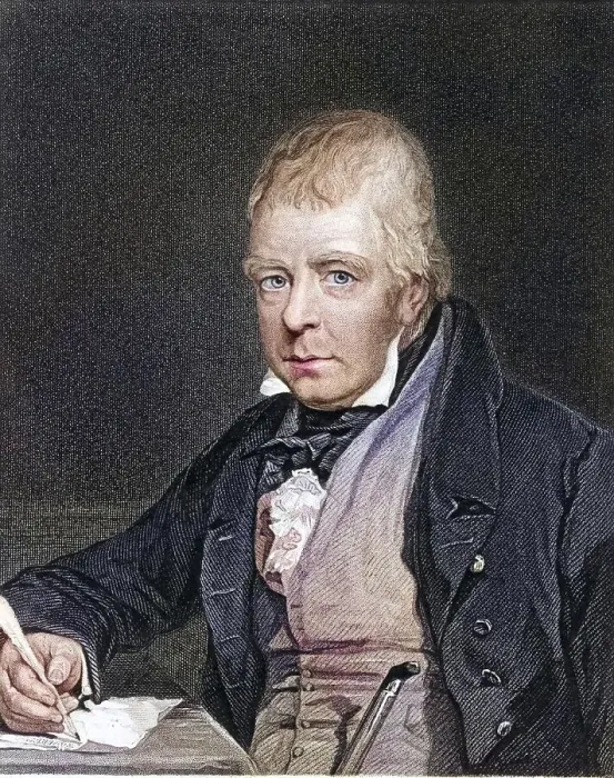 Framed Print : Walter Scott (1771-1832), Scottish author and poet