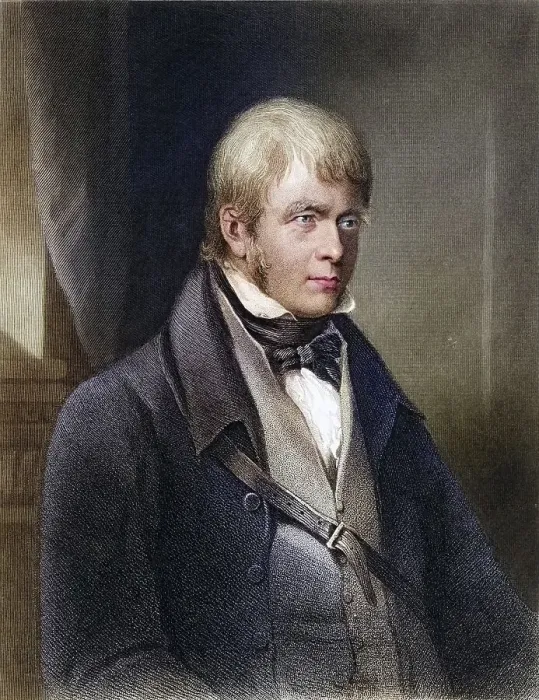 Framed Print : Walter Scott (1771-1832), Scottish author and poet