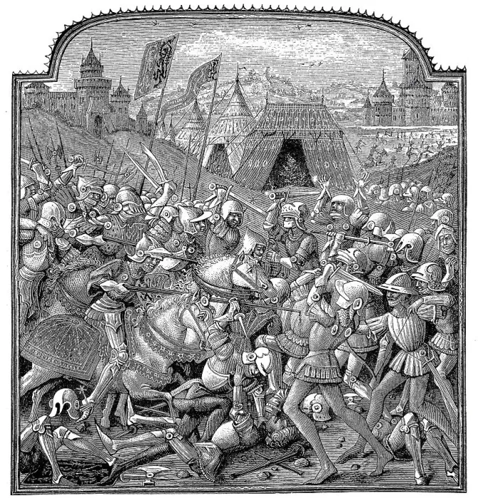 Framed Print : The War of Charles the Bold and the Swiss