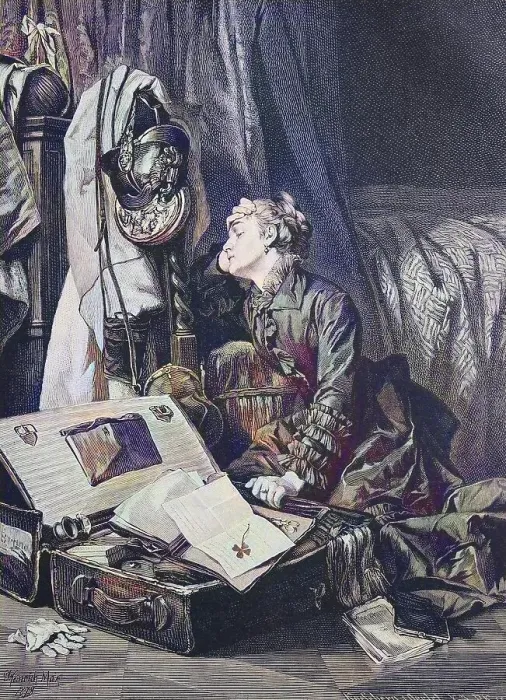 Framed Print : The war widow has received the remains of her deceased man Framed Print : The war widow has received the remains of her deceased man