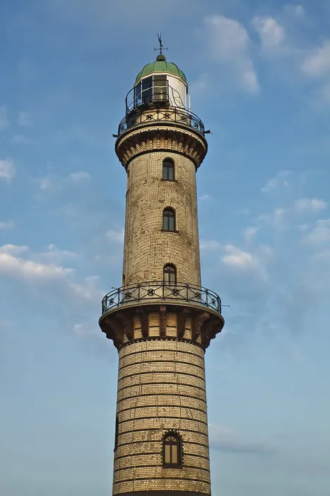 Framed Print : The Warnemunde lighthouse The Warnemnde lighthouse