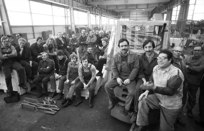 Framed Print : Warning strike by IG Metall in the collective bargaining dispute at Orenstein & paddock on 05 Framed Print : Warning strike by IG Metall in the collective bargaining dispute at Orenstein & paddock on 05