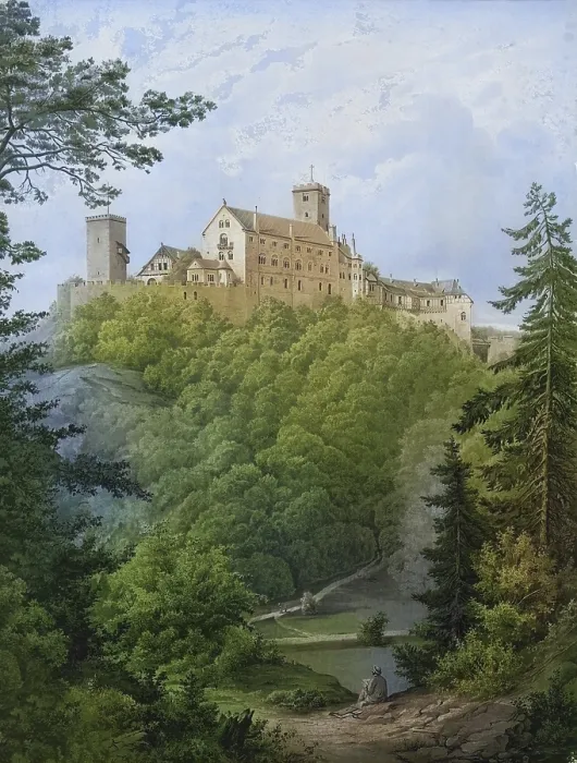 Framed Print : Wartburg, castle near Eisenach