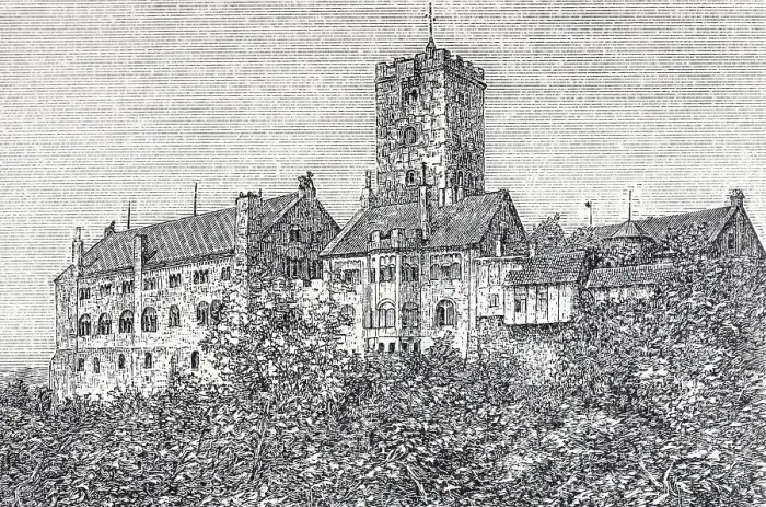 Framed Print : Wartburg Castle, Thuringia, Germany