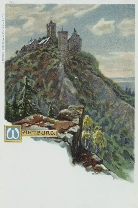 Framed Print : Wartburg, Eisenach, Thuringia, Germany