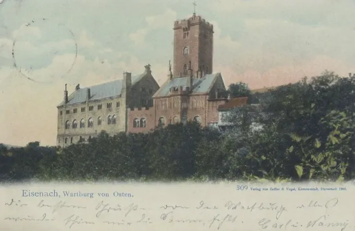 Framed Print : Wartburg, Eisenach, Thuringia, Germany